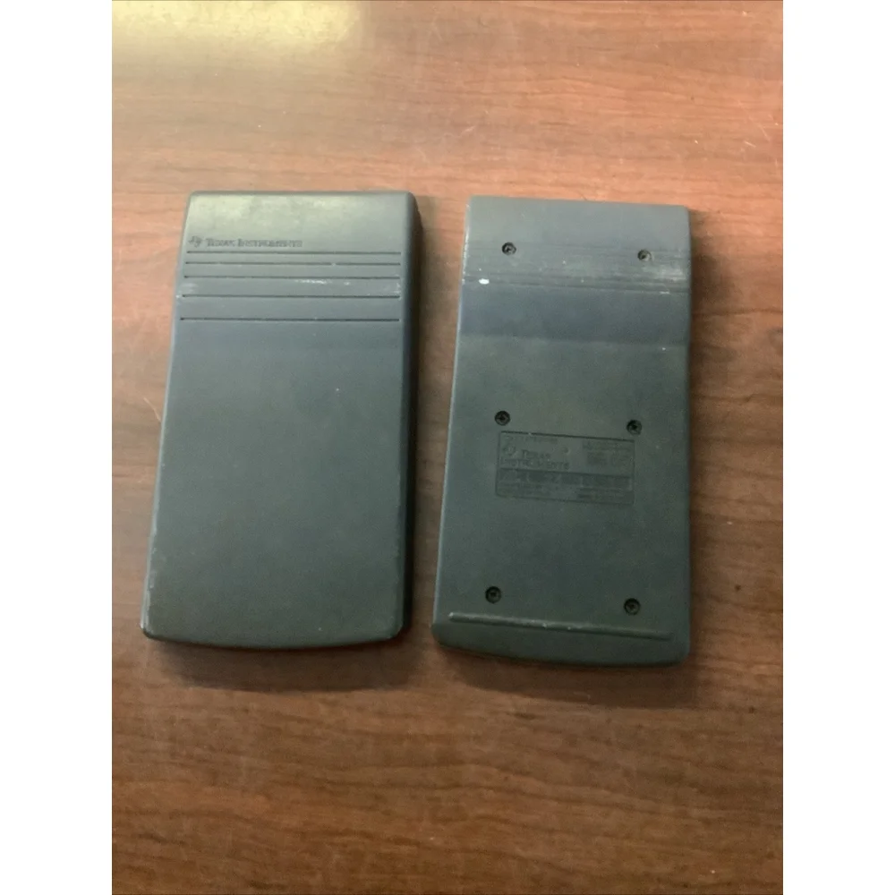Texas Instruments TI 30X Calculator LCD Gray With Cover For Parts